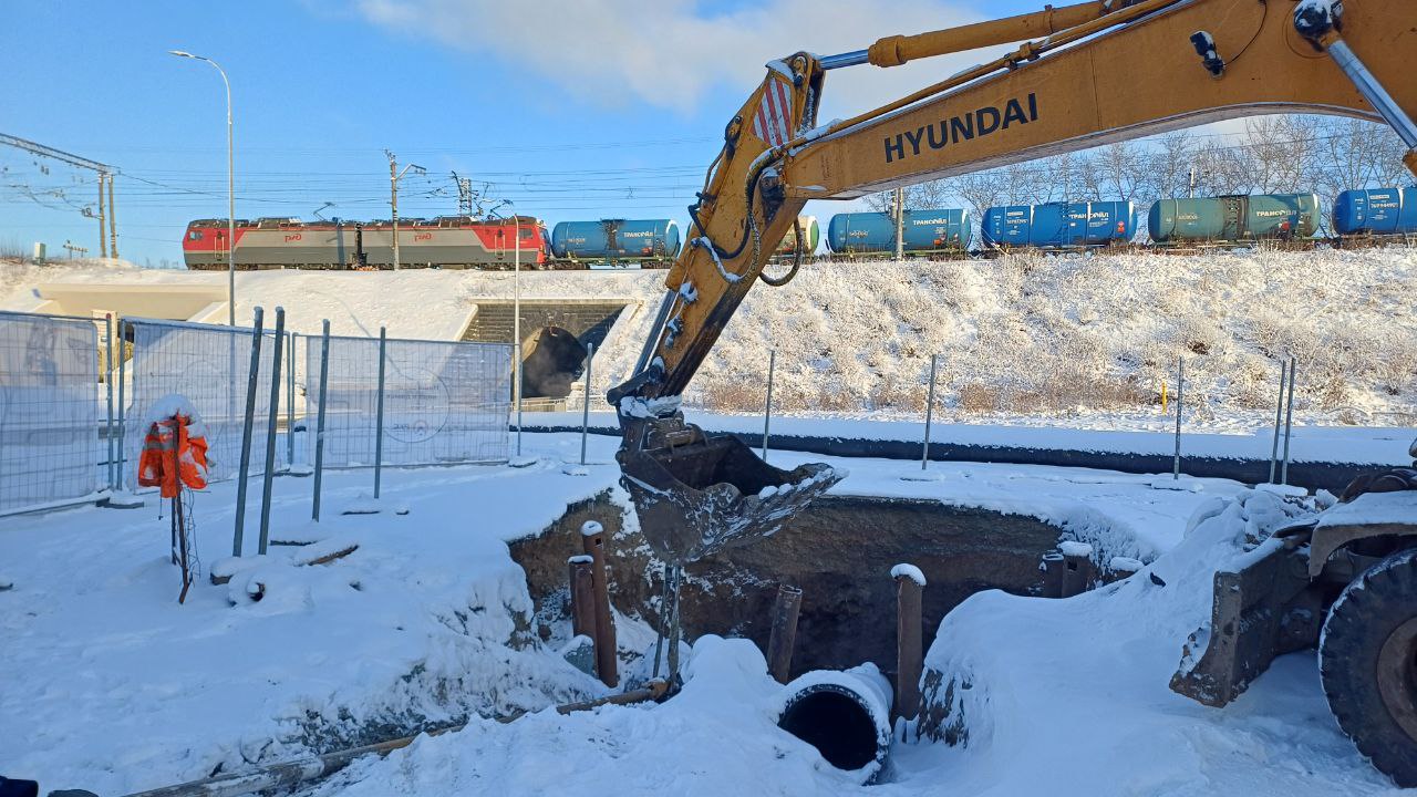 В&nbsp;Дзержинском районе Перми продолжается строительство нового коллектора