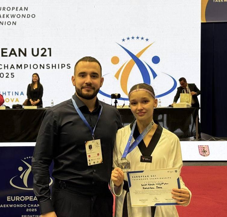 Пермячка завоевала «серебро»&nbsp;на Первенстве Европы по олимпийскому тхэквондо