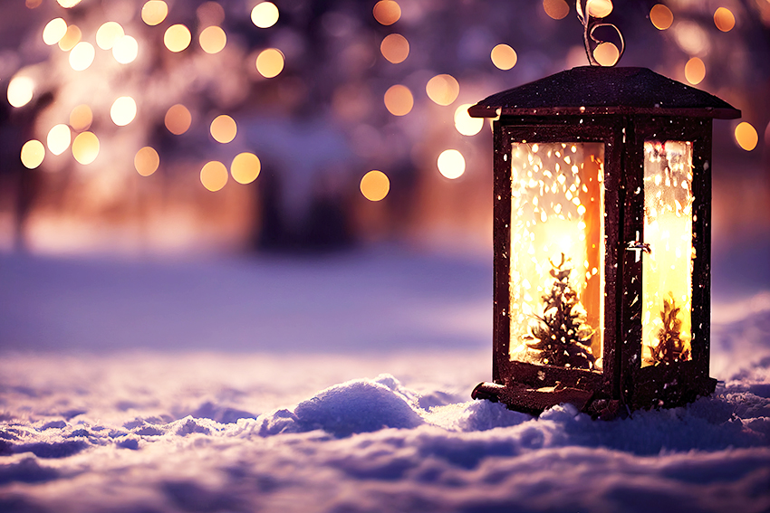 Зажигаем зимние фонари