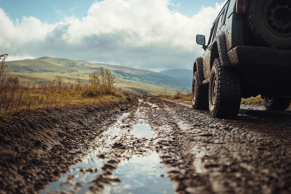 Жители села в Прикамье пожаловались на разбитую дорогу