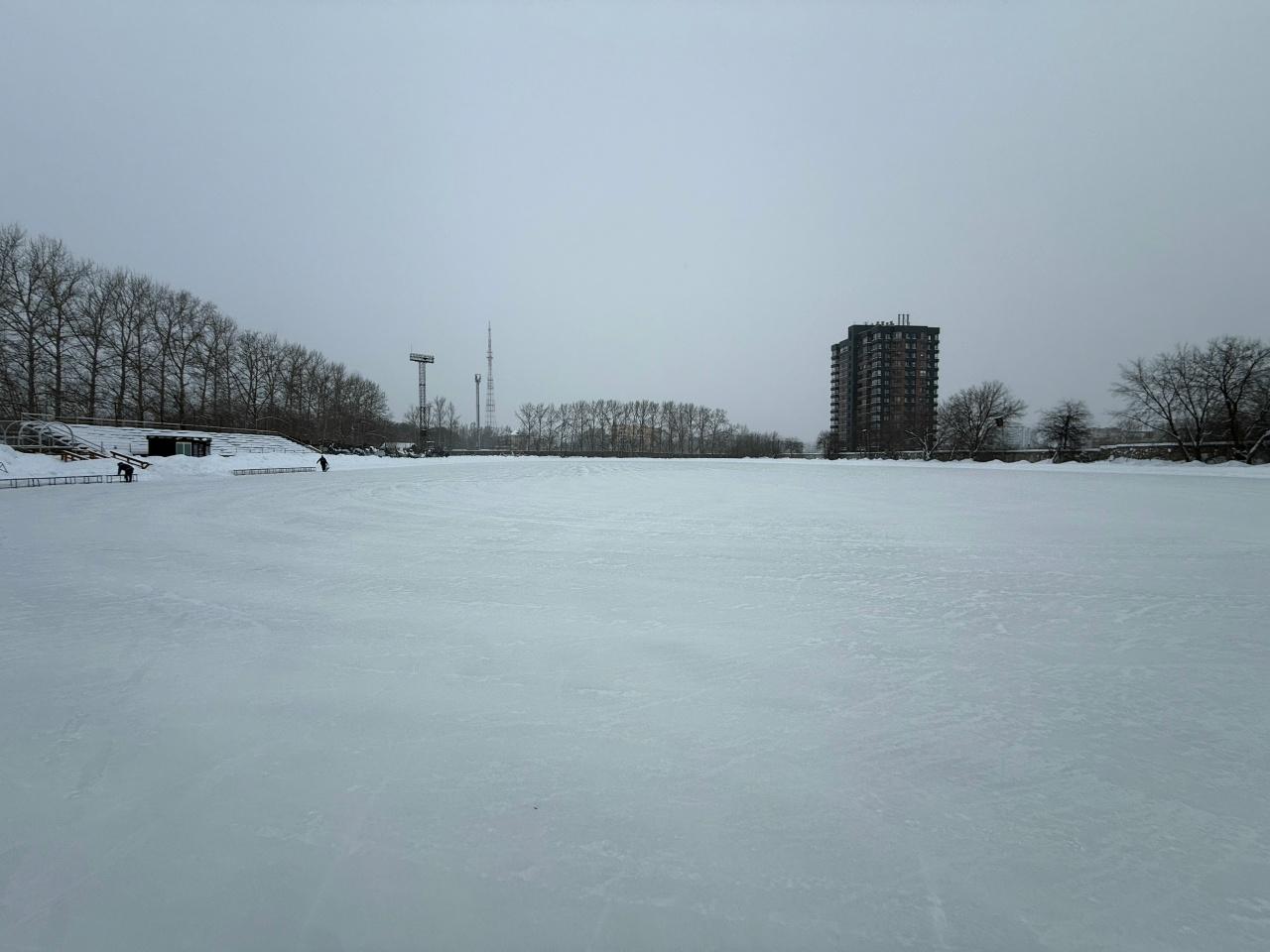 В Перми открылся каток на «Трудовых резервах»