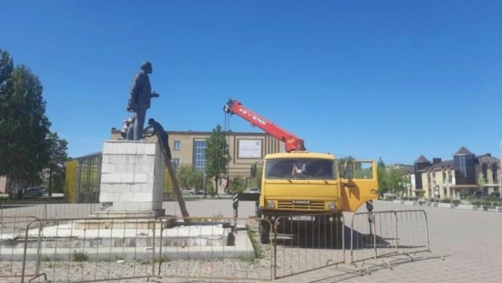 В Верещагино снесён памятник Владимиру Ленину&nbsp;