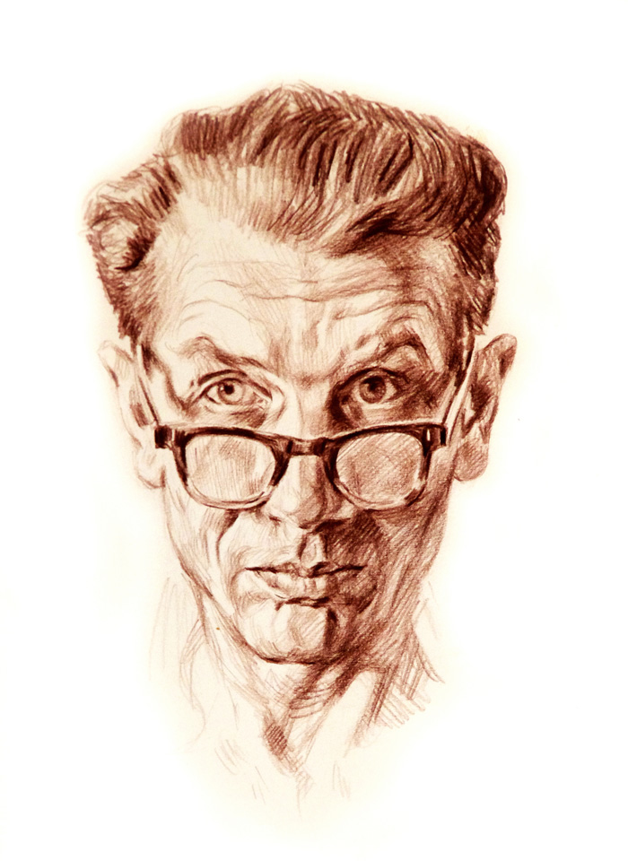 Николай Калабухов. Автопортрет